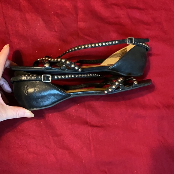 Stunning Frye Margot Black Leather studded sandals - Picture 6 of 7